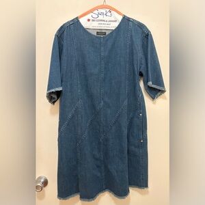 Rag & Bone Blue Denim Kelly Dress - Size M/L - gently used